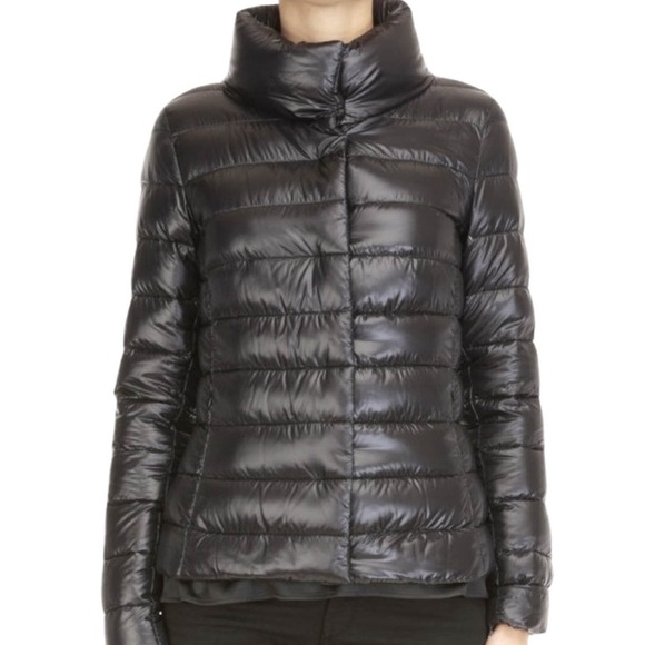 Beaumont like new light real down 🪶 size USA 16, like new jacket black color - Picture 2 of 13